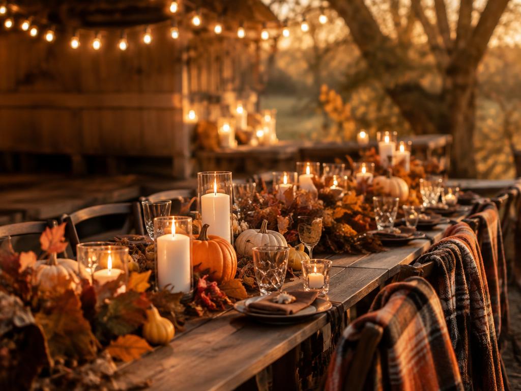 Fall party decor